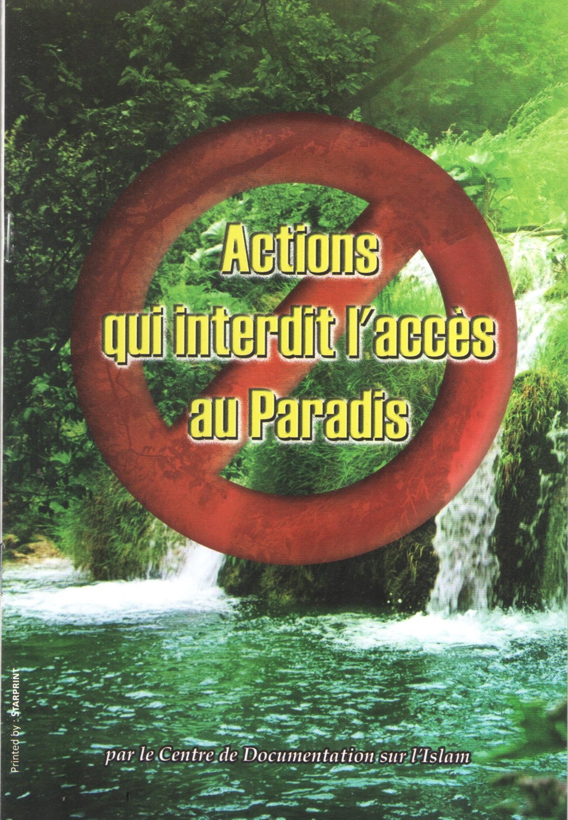 Actions Qui Interdit L' Accès au Paradis