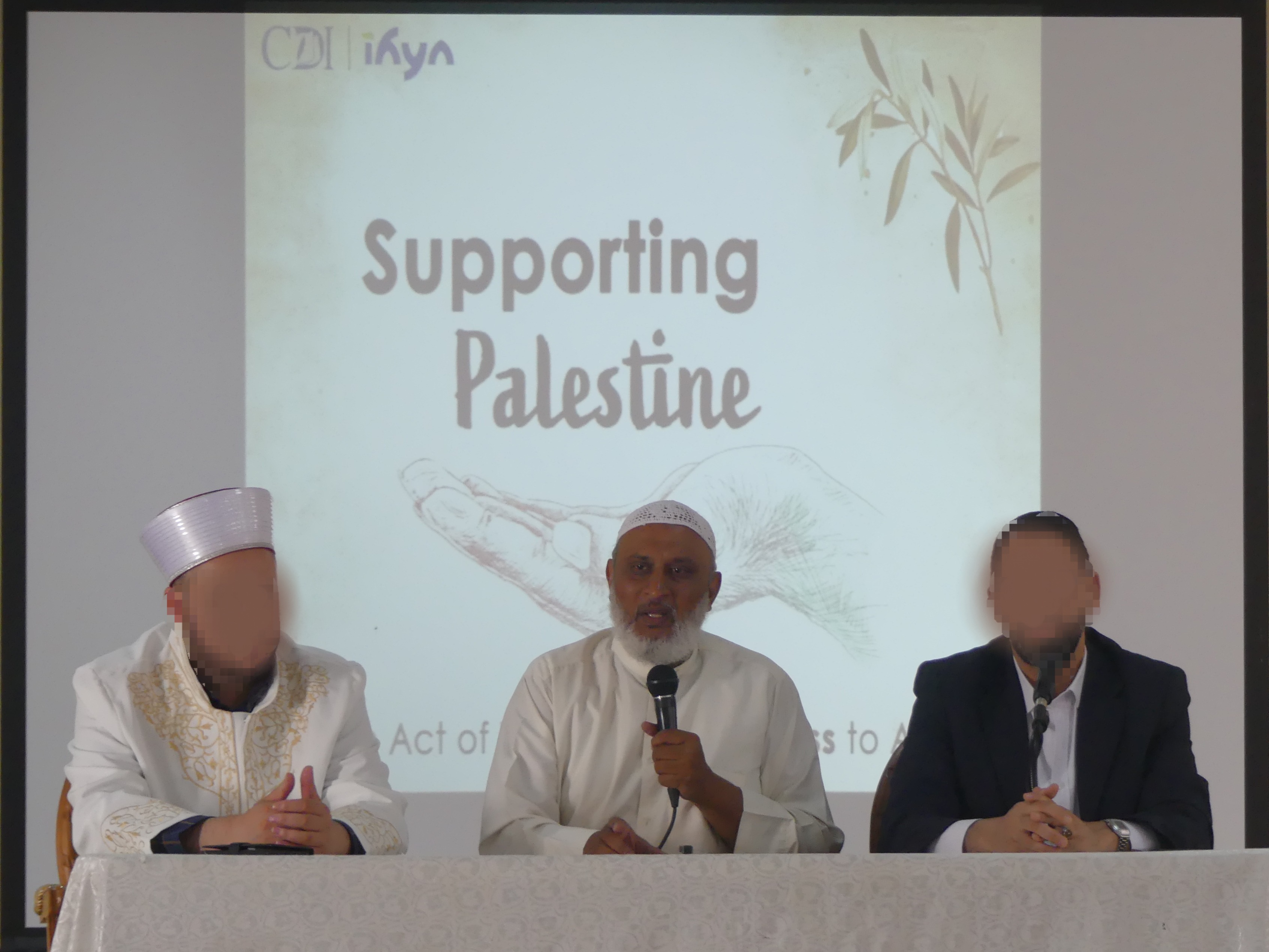 Delegation from Turkey delivering a speech
